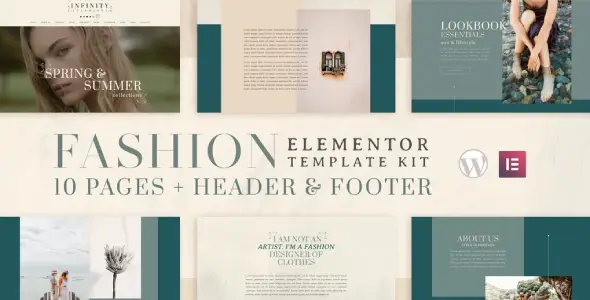 Infinity Fashion – WooCommerce Elementor Template Kit